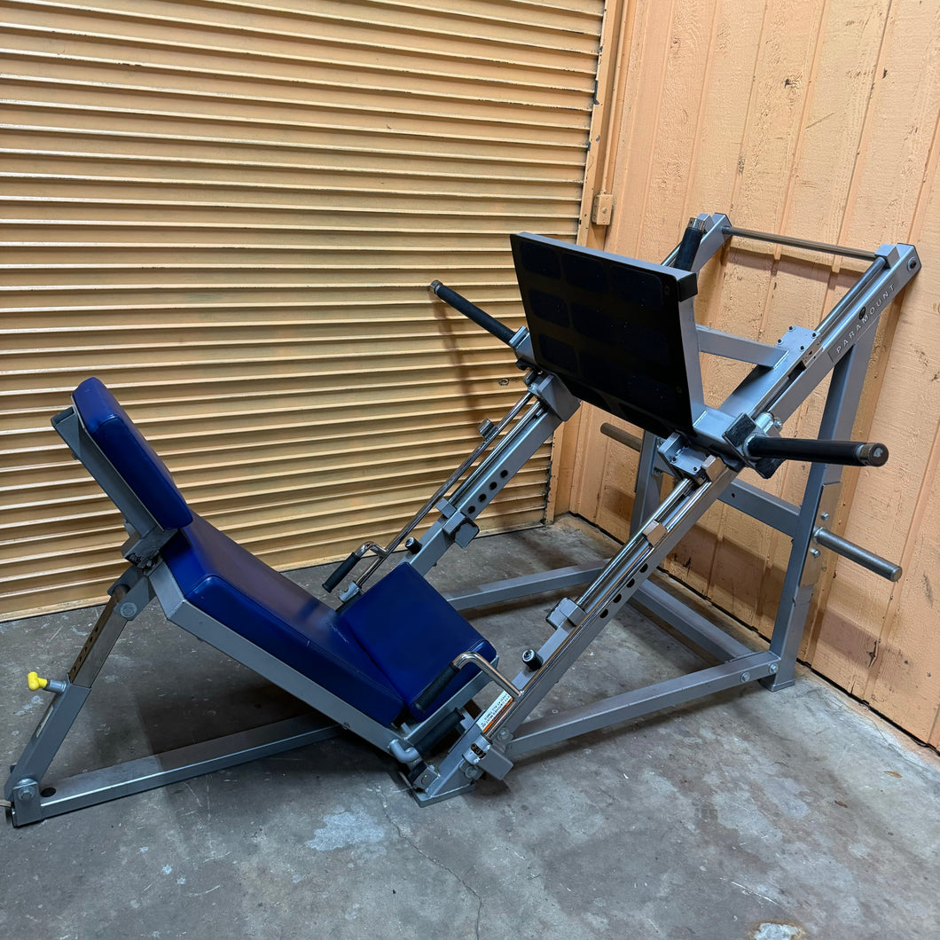 RARE Paramount Olympic Weight Plate Loaded Leg Press – Davenport ...